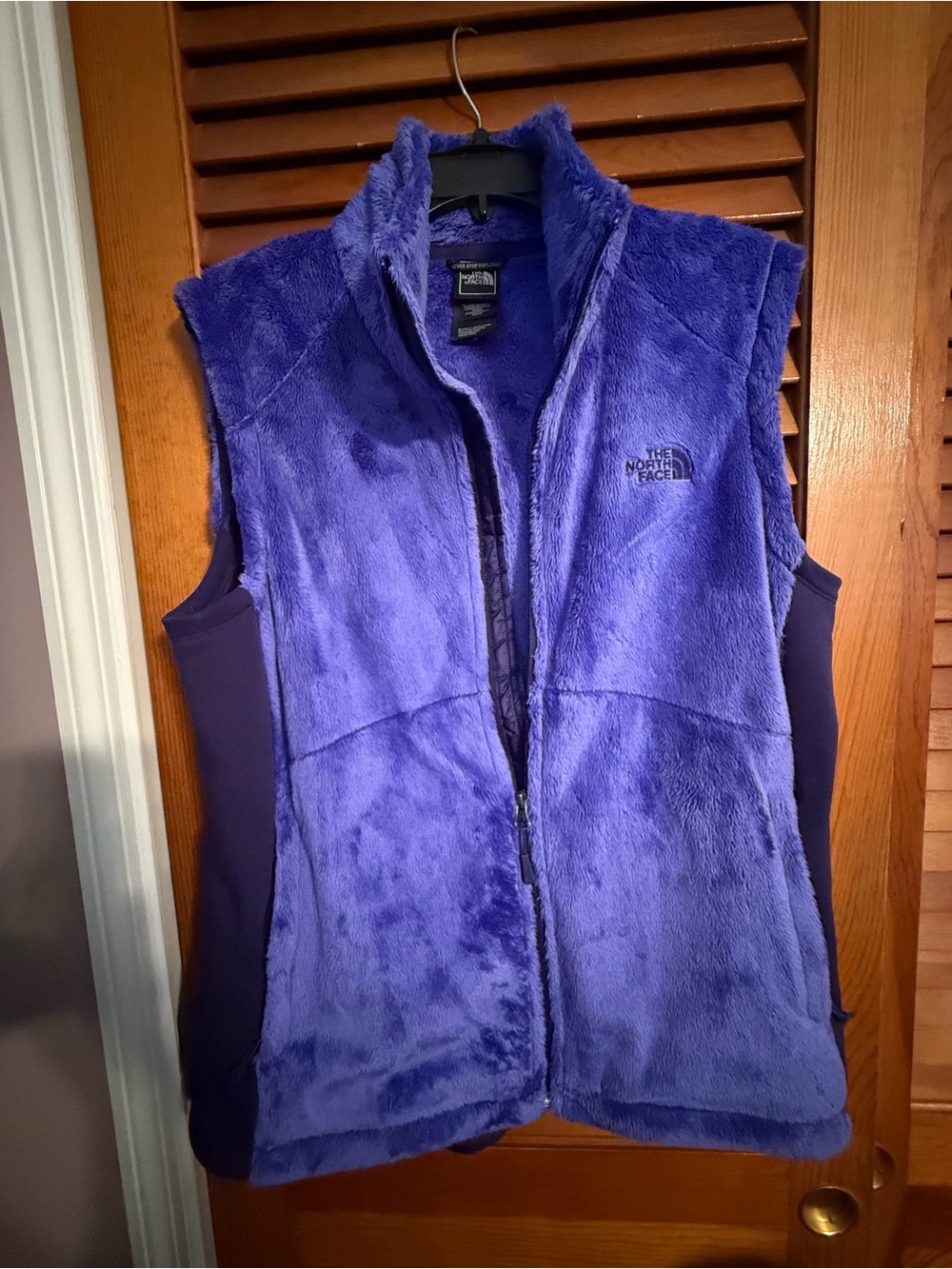 The North Face Plush Purple Fleece Vest - Women's